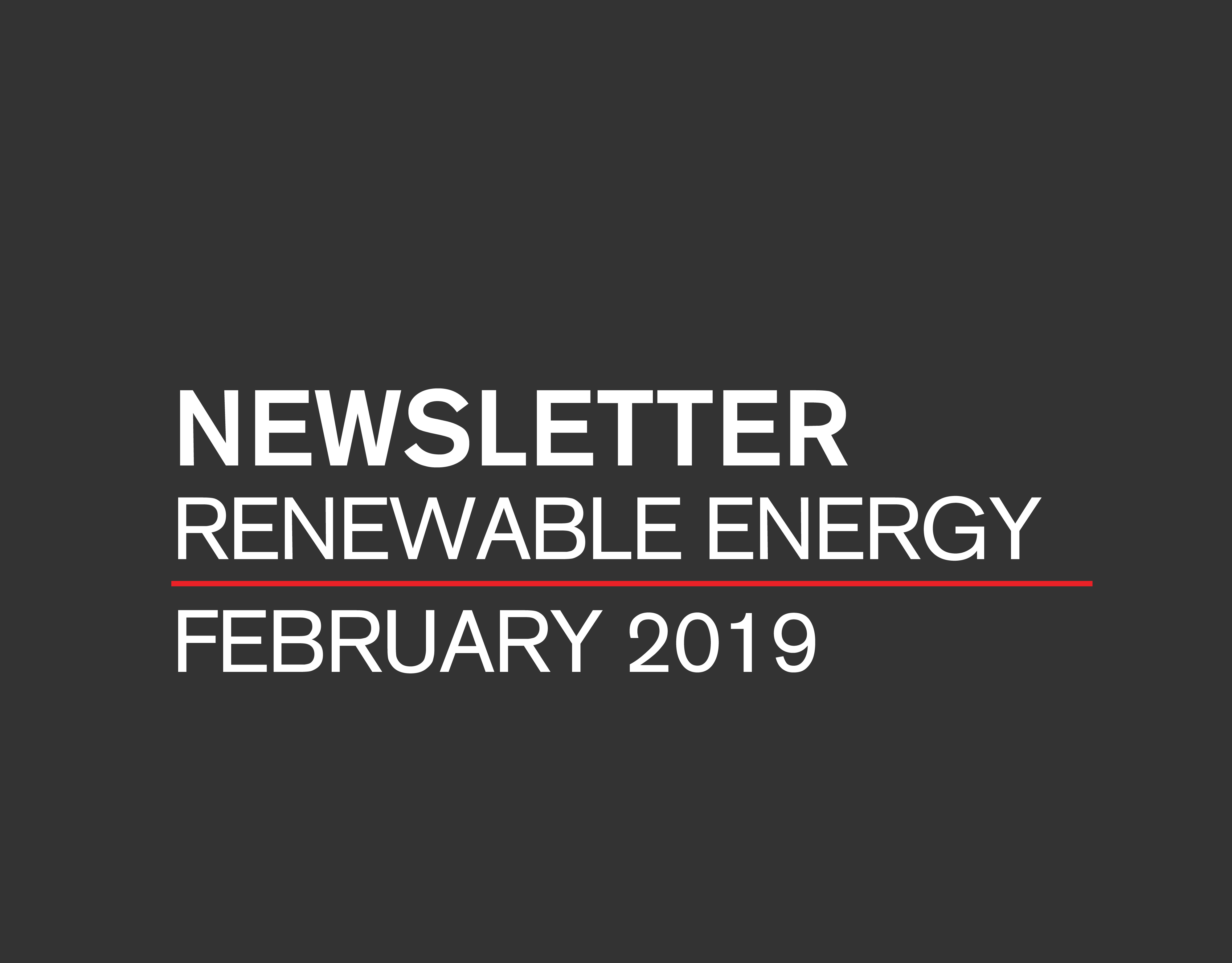 Newsletter Energy
