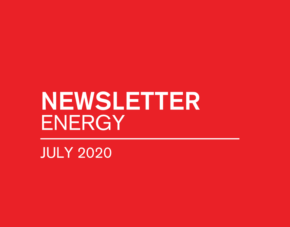 Newsletter Energy July 2020