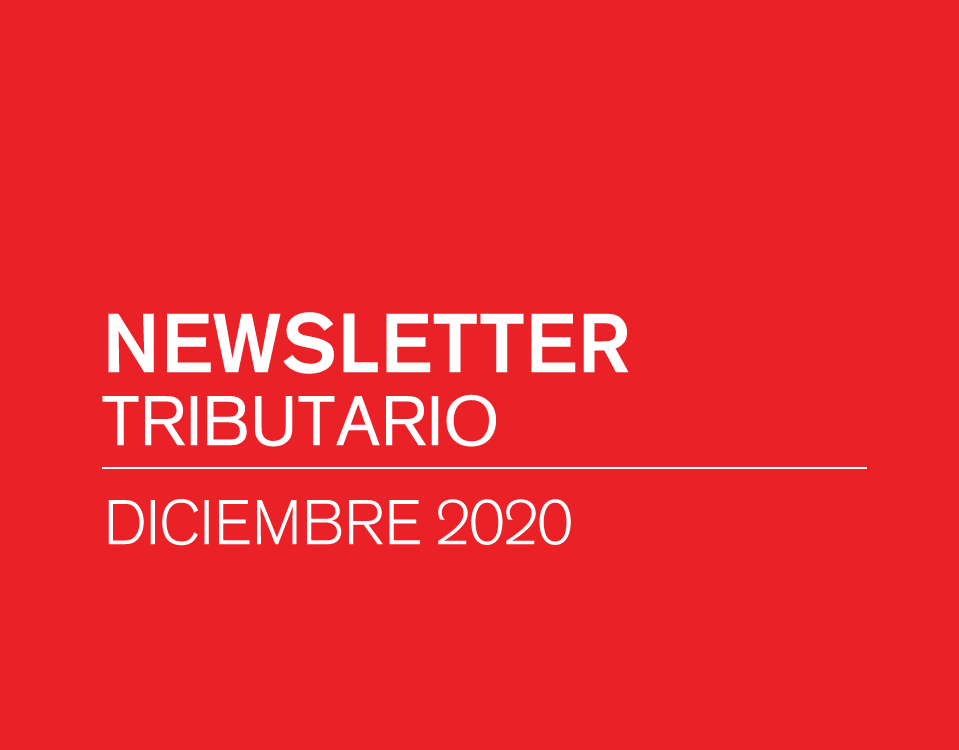 Newsletter | Tributario | Diciembre 2020
