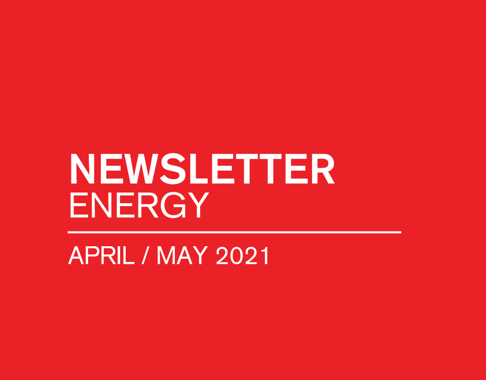 Newsletter Energy | April May 2021