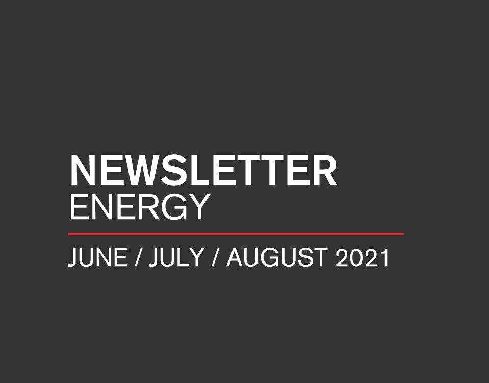 Newsletter Energy | June July August 2021