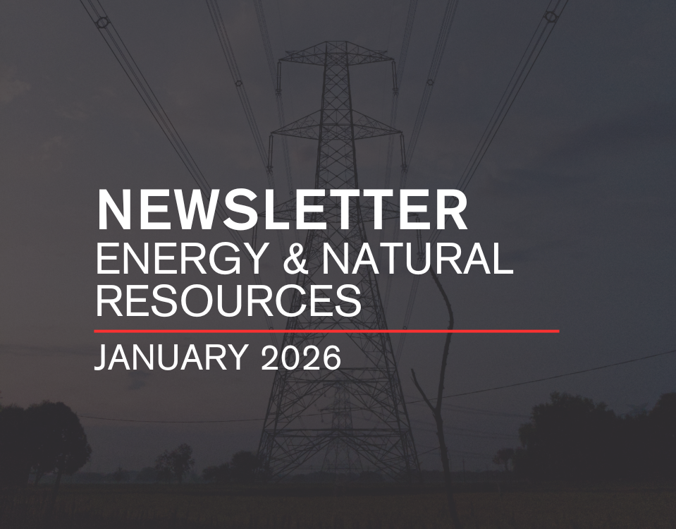 NEWSLETTER ENERGY & NATURAL RESOURCES | JANUARY 2026